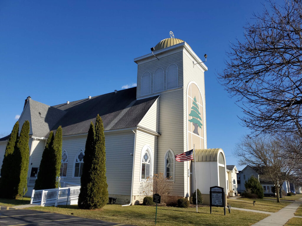 Saint Joseph's Exterior with Clear Sky
